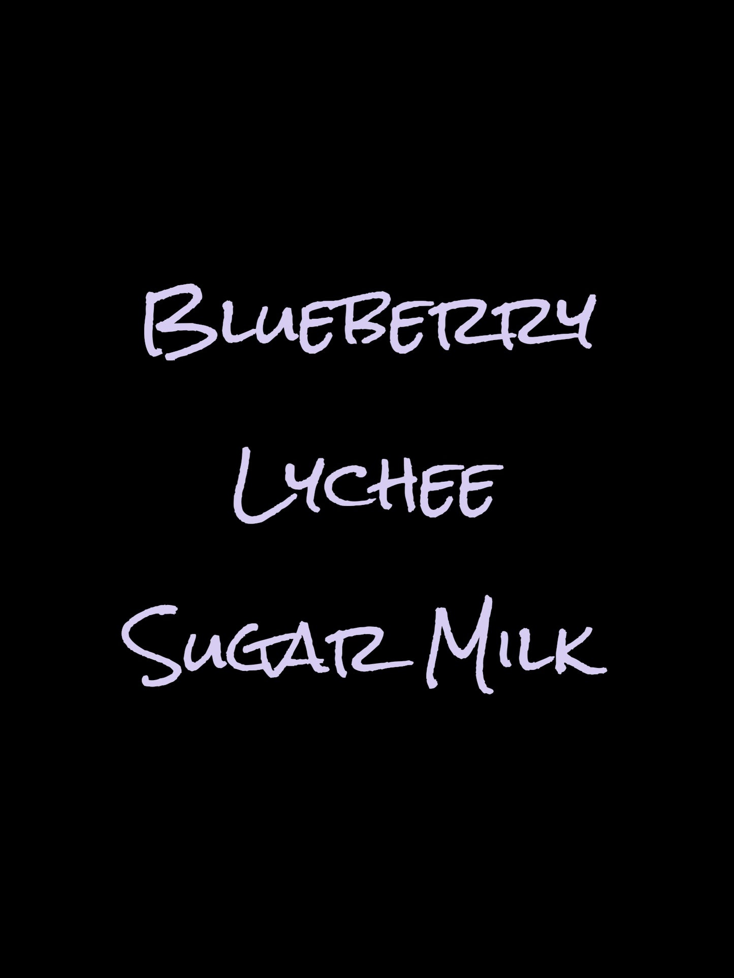 Blueberry Lychee Sugar Milk Chunk Bag