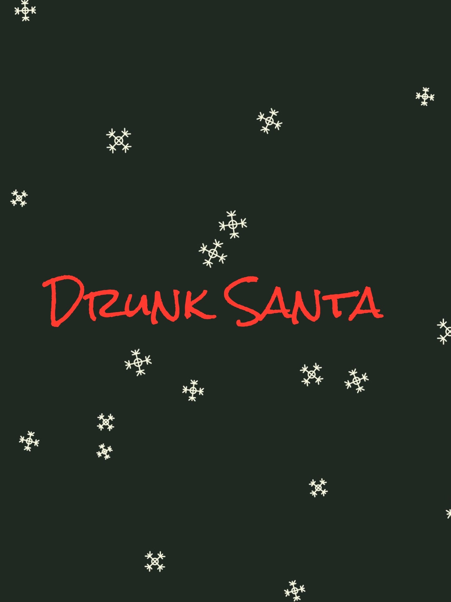 Drunk Santa Chunk Bag