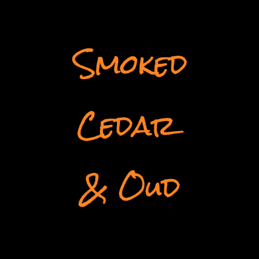 Smoked Cedar & Oud Chunk Bag