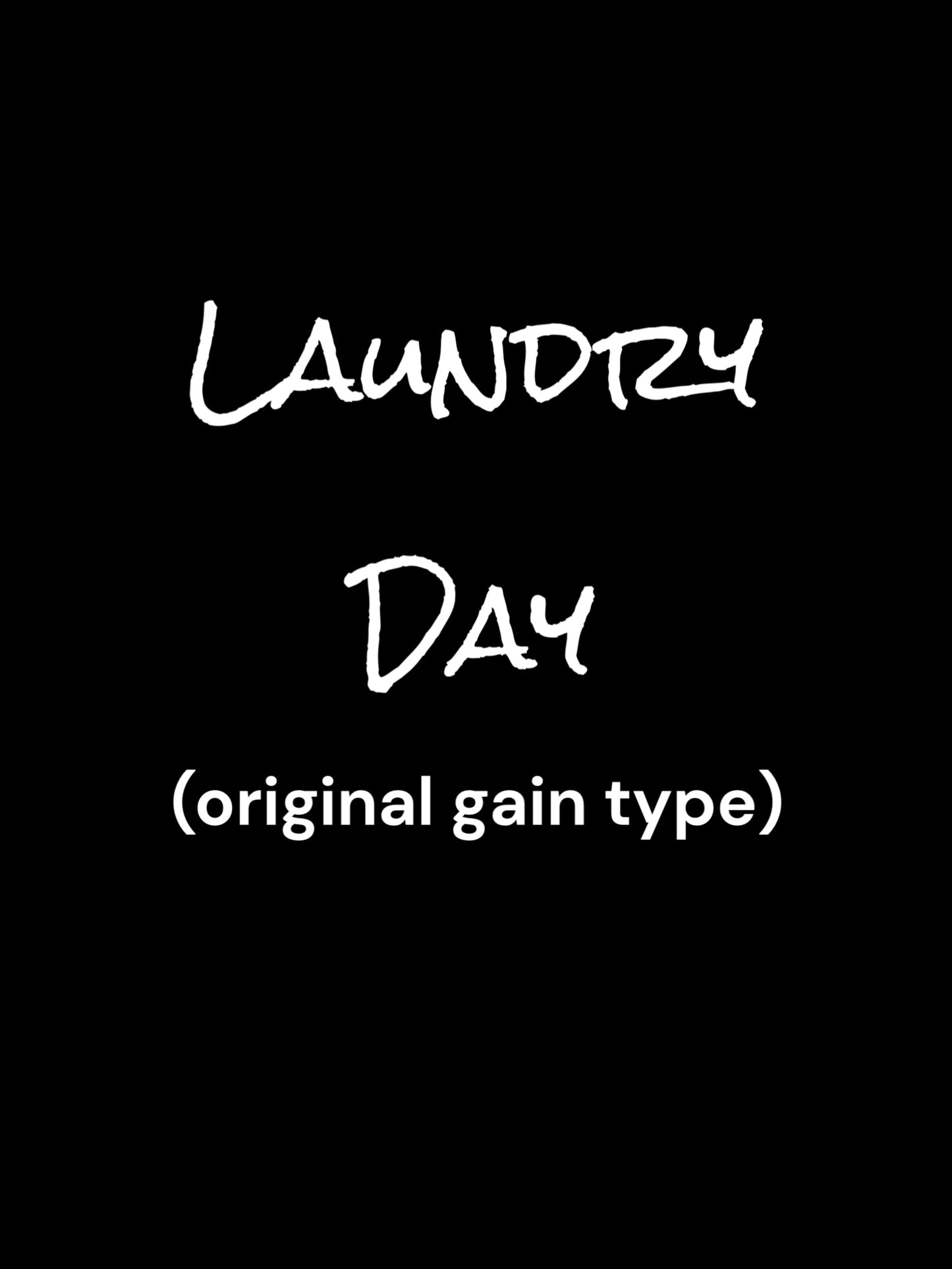 Laundry Day Chunk Bag (original gain type)