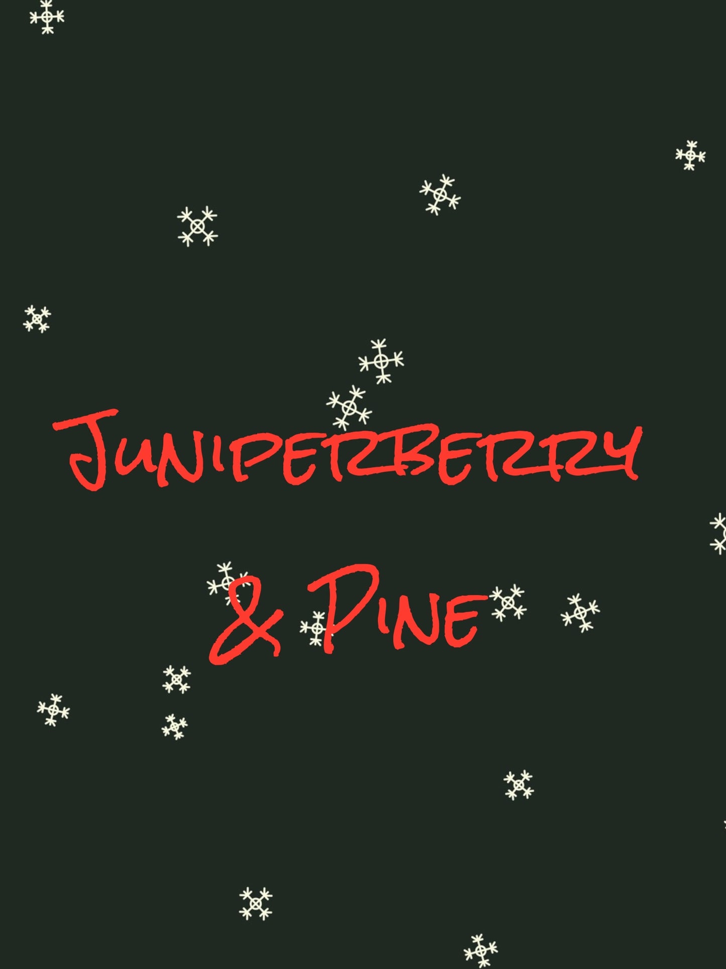 Juniperberry & Pine Type Chunk Bag