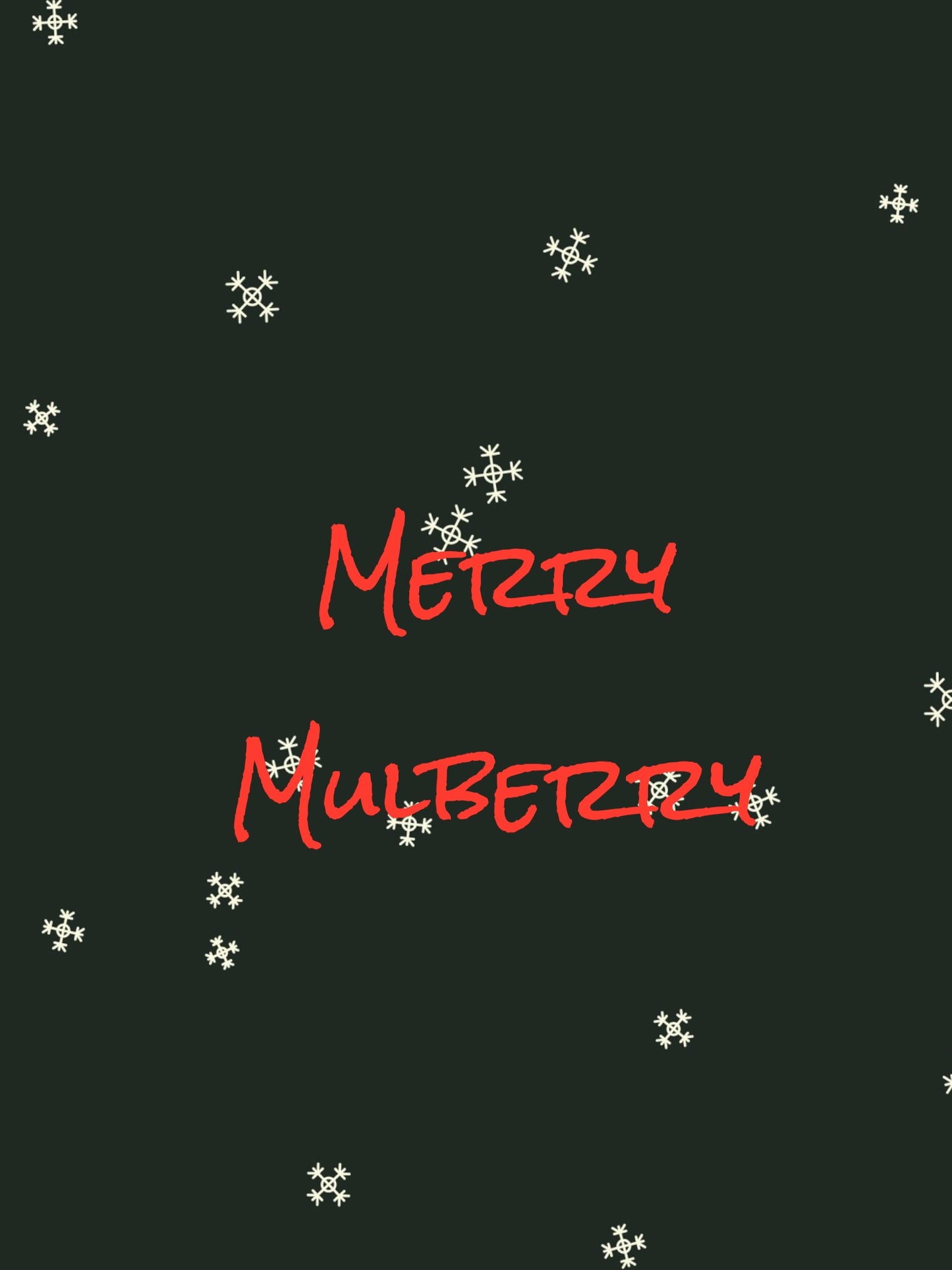 Merry Mulberry Chunk Bag